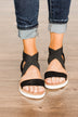 Very G Misty Sandals- Black