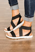 Very G Misty Sandals- Black