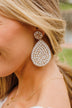 Bright In The Sky Dangle Earrings- Ivory