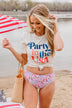 "Party In The USA" Graphic Tee- Cream