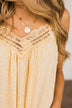 Something Sweet 2 Tier Circle Pendant Necklace- Gold