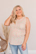 Aromas In The Air Floral Tank- Blue