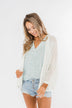Waiting On A Miracle Knitted Cardigan- Ivory