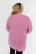 Truth Be Told Knitted Cardigan- Orchid