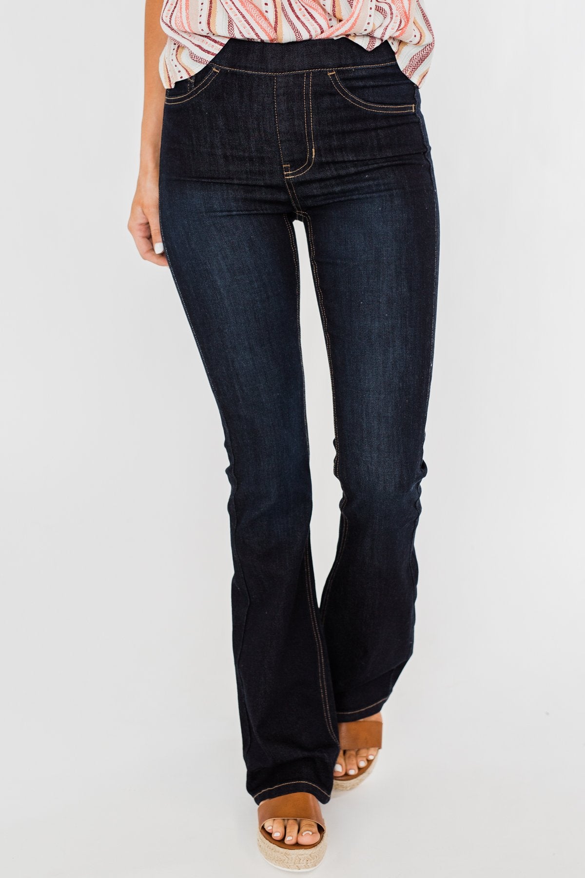 【PORTERNA】Uteo washed flare jeans PR-PAULINA-FLARE-LADIES-JEANS-