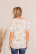 Beauty In Bloom Floral Blouse- Ivory