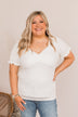 Pure Emotions Babydoll Top- Ivory