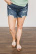 Judy Blue Distressed Shorts- June Wash