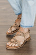 Very G Athena Sandals- Tan
