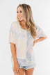 Tell Me What You Want Tie Dye Top- Multi-Color