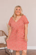 Good To Be Me Floral Mini Dress- Red