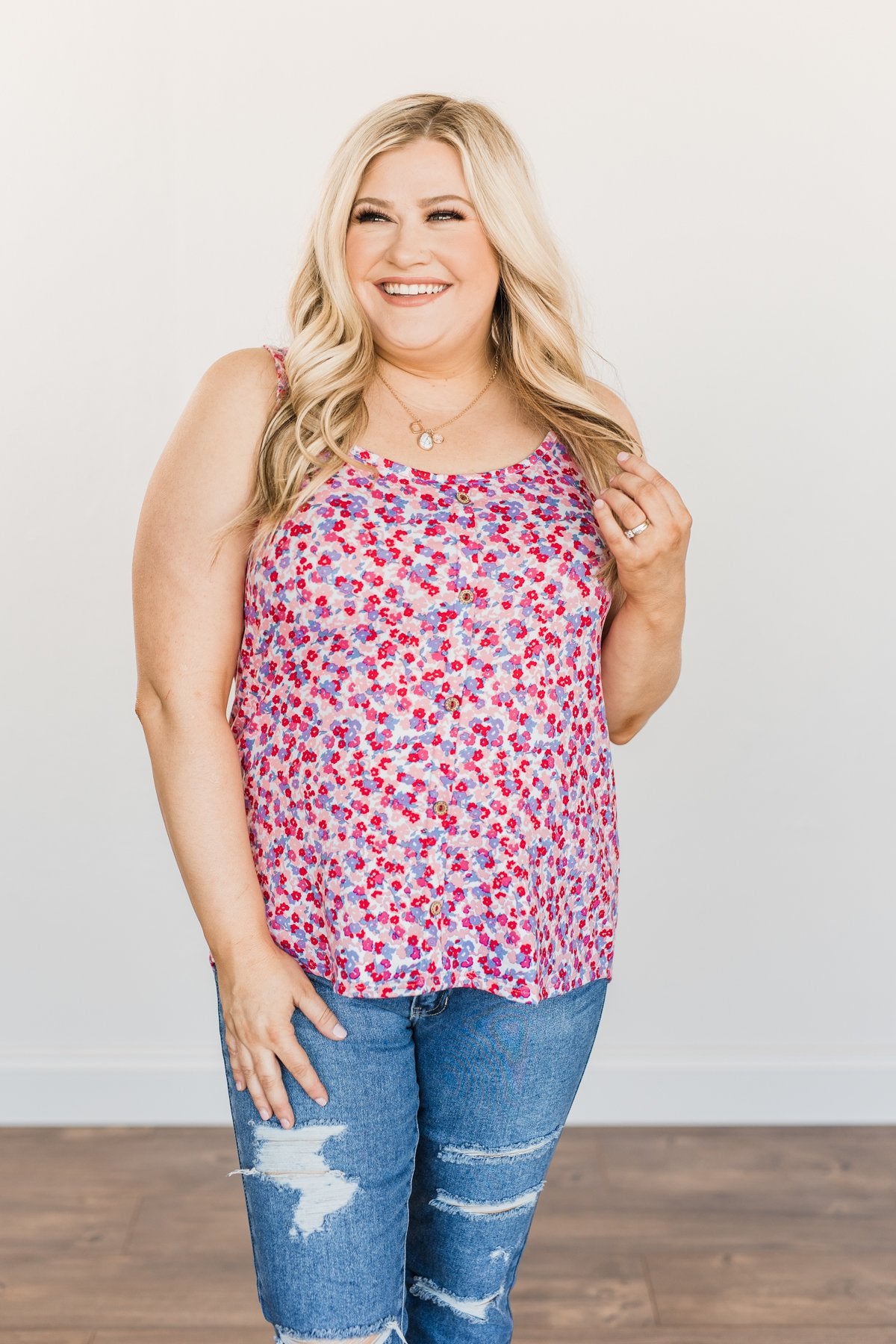 トップス AMICA ETERNAL FLOWER TOP PINK img24269_src.webp