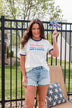 "Made In America" Graphic Tee- Ivory