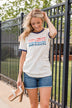 "Made In America" Graphic Tee- Ivory