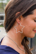 Stargaze With You Dangle Earrings- Silver