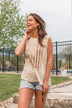 Boldly Proud Graphic Tank- Oatmeal