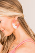 Shifting Moods Dangle Earrings- Pink
