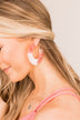Shifting Moods Dangle Earrings- Pink