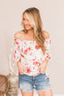 Those Who Wander Floral Top- Ivory
