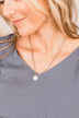 "Right & Wrong" Pendant Necklace- Silver