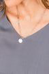 "Right & Wrong" Pendant Necklace- Silver