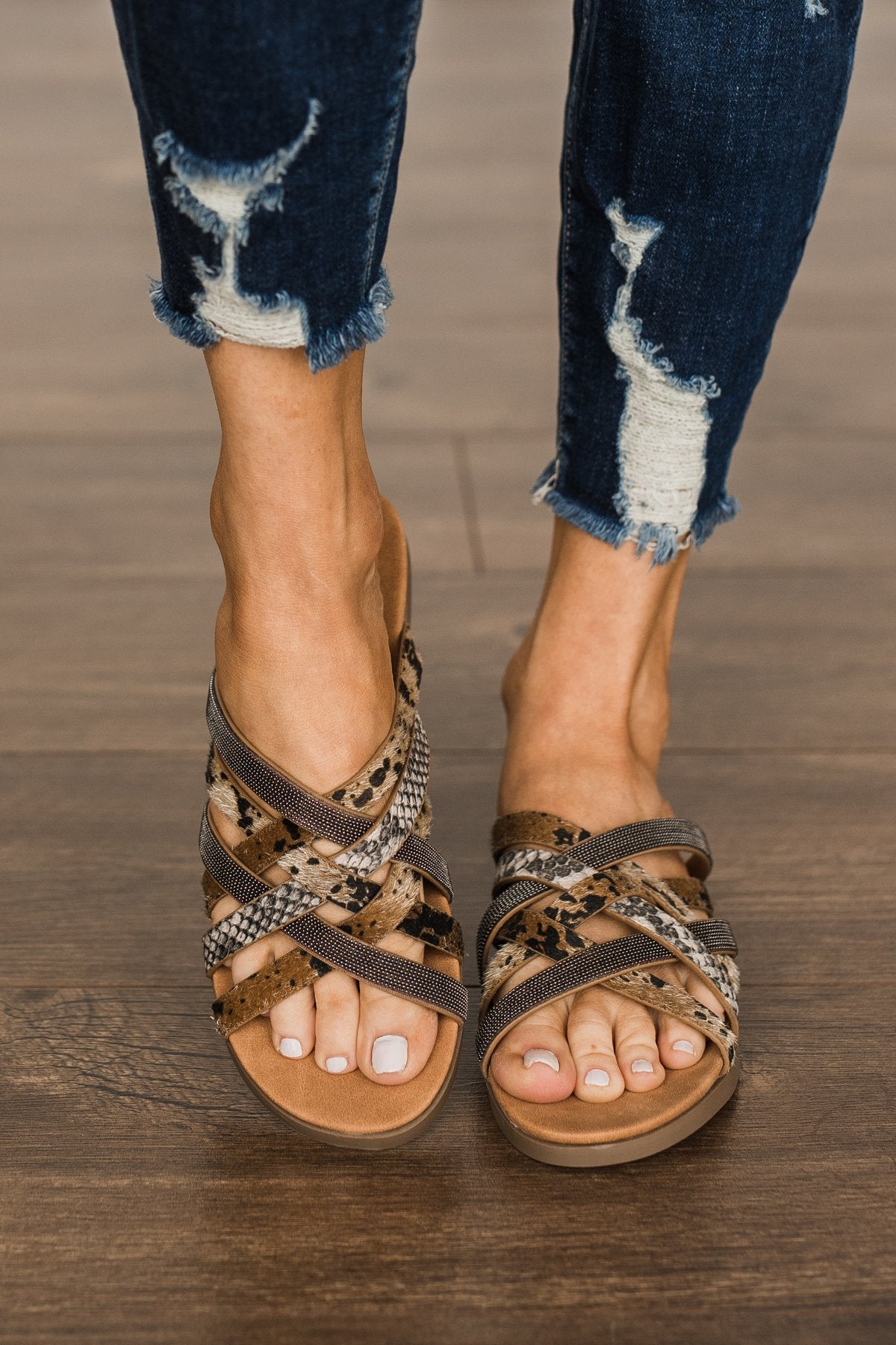 Very G Giselle Sandals- Taupe