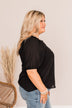 Joy In The Journey Off The Shoulder Blouse- Black