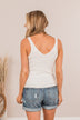 Dreaming Of This Ribbed Tank Top- Off White