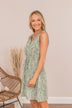 Keep Them Close Sleeveless Dress- Olive