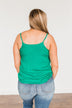 Summer Awaits Crochet Tank- Kelly Green
