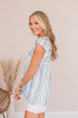 Make Way For The New Embroidered Blouse- Blue