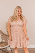 Peak My Curiosity Smocked Mini Dress- Cream