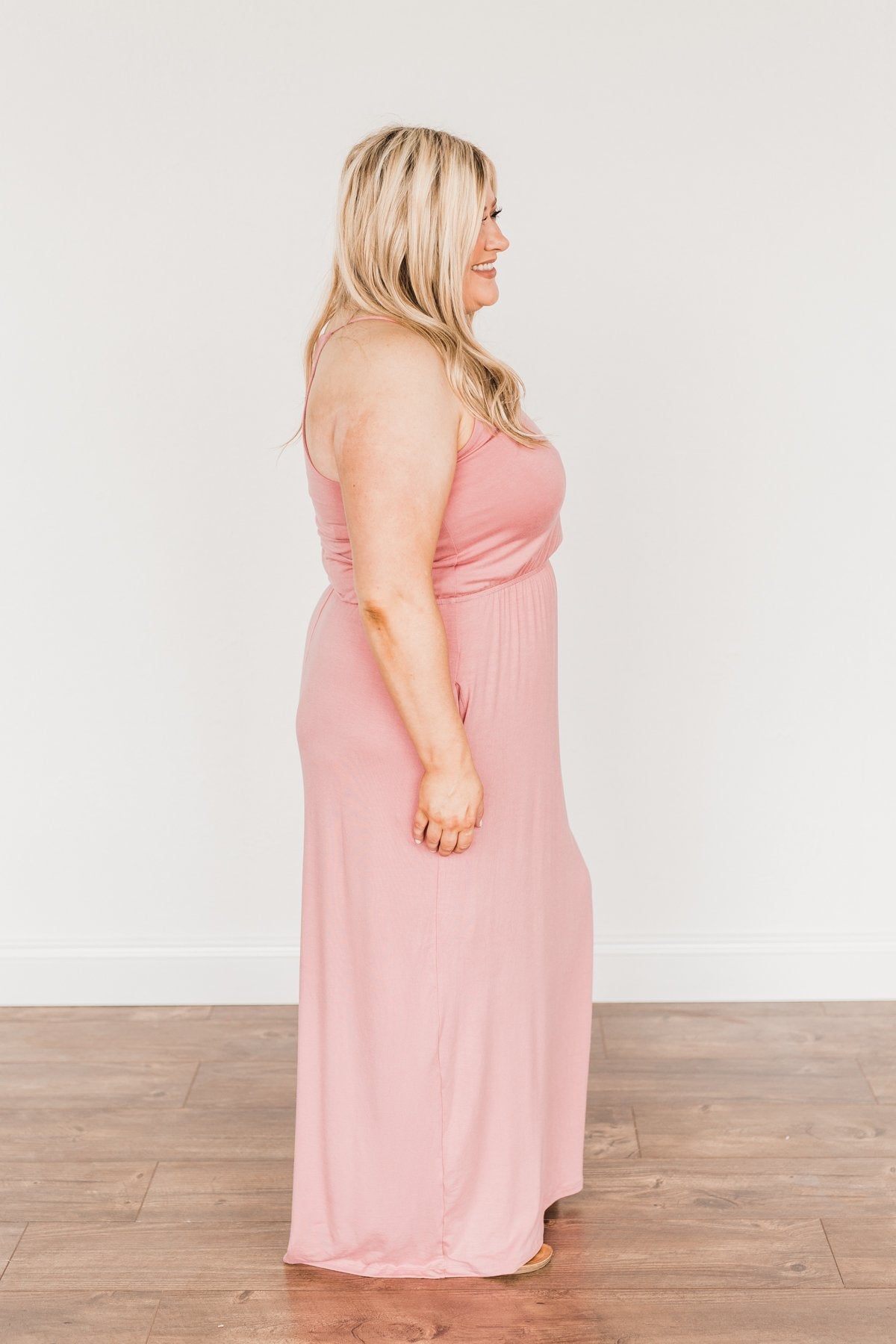 Everlasting Elegance Maxi Dress- Dusty Mauve Pink Everlasting Elegance Maxi Dress- Dusty Mauve Pink