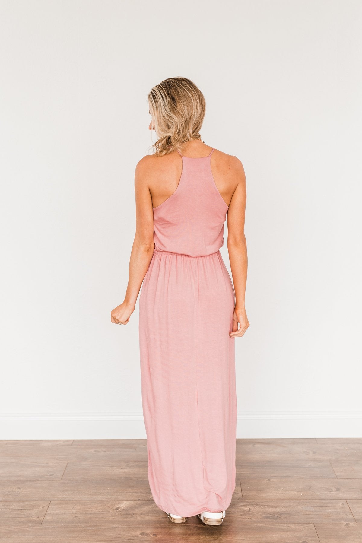 Everlasting Elegance Maxi Dress- Dusty Mauve Pink Everlasting Elegance Maxi Dress- Dusty Mauve Pink