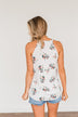 When It Comes To You Floral Tank Top- Ivory