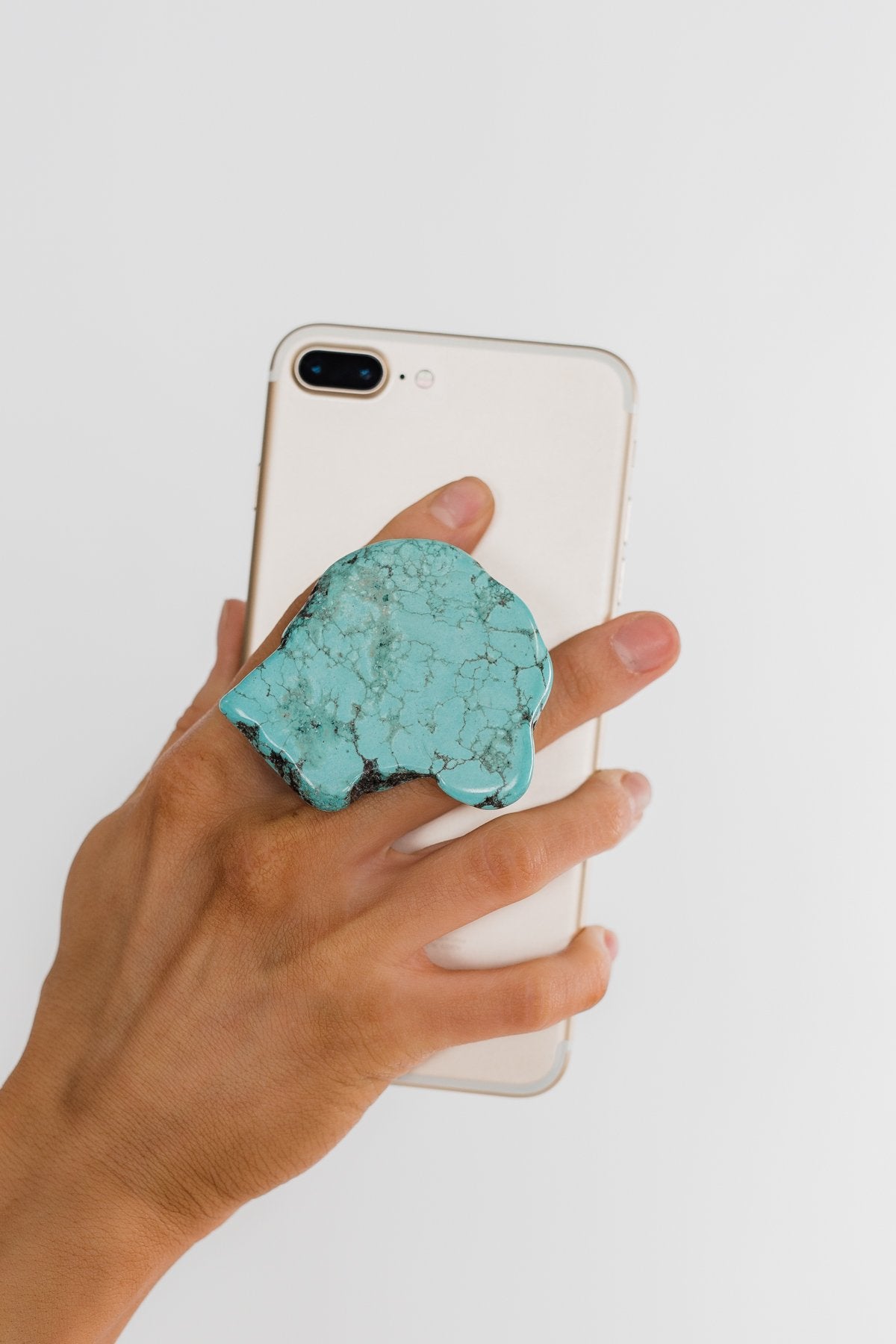 Turquoise Stone Phone Grip