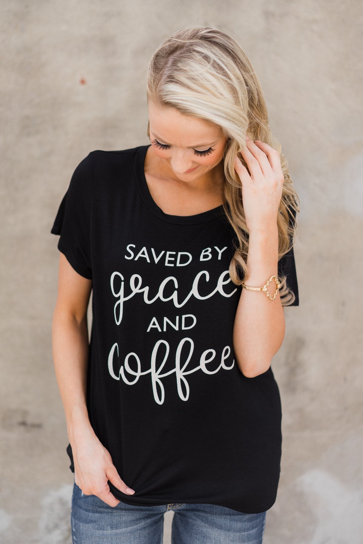 Saved by Grace and Coffee Top