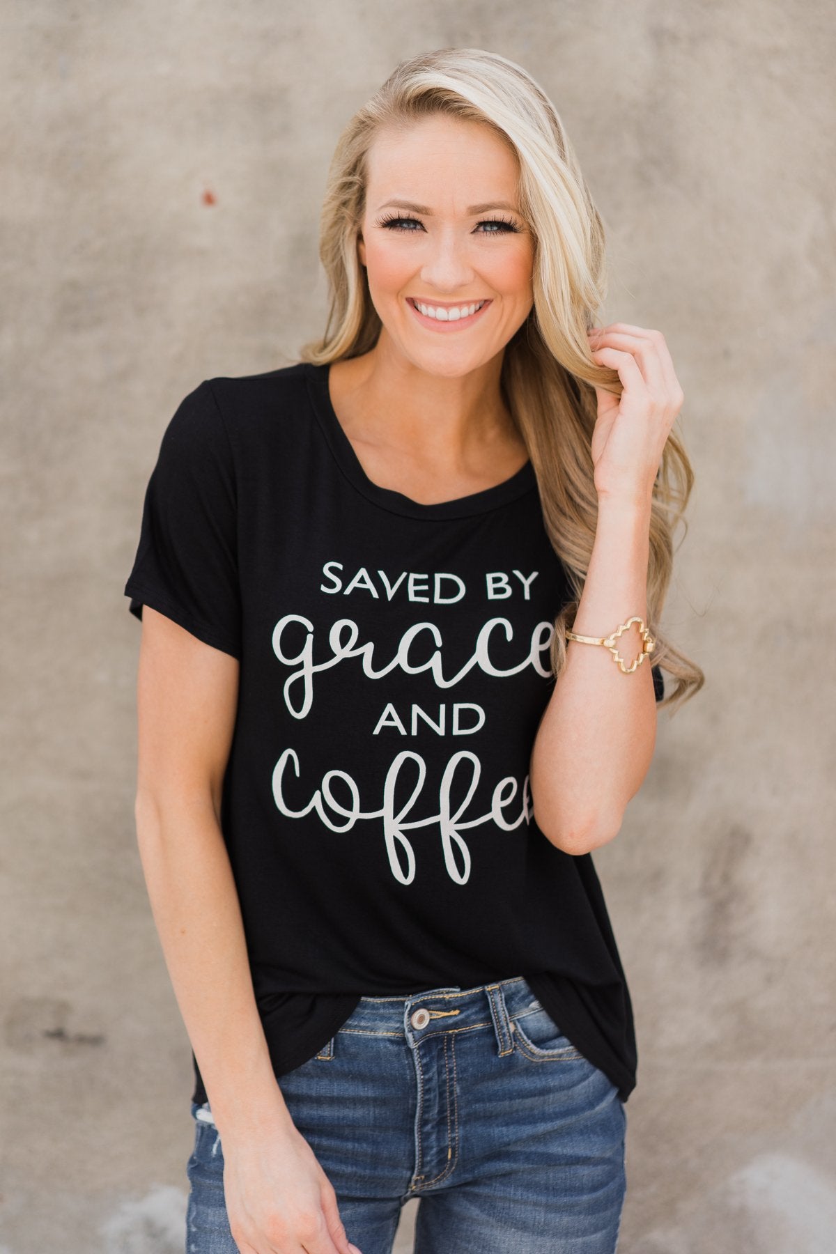 Saved by Grace and Coffee Top