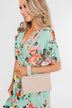 Suitable For You Clutch- Light Beige