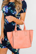 Stylish Handbag- Peach