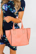 Stylish Handbag- Peach