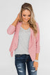 Keep It Professional Blazer- Light Pink