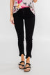 C'est Toi Black Raw Hem Skinnies