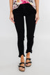 C'est Toi Black Raw Hem Skinnies