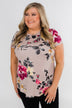 Midnight Floral Dreams Top