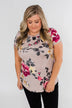 Midnight Floral Dreams Top