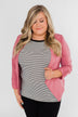 Keep It Professional Blazer- Dark Mauve