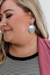 Circle Me Silver Earrings