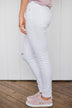 Sneak Peek White Jeans- Stella