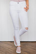 Jeans Femme Sneak Peek Motif Floral Blanc - Taille 3 - Skinny - Neuf Avec étiquette